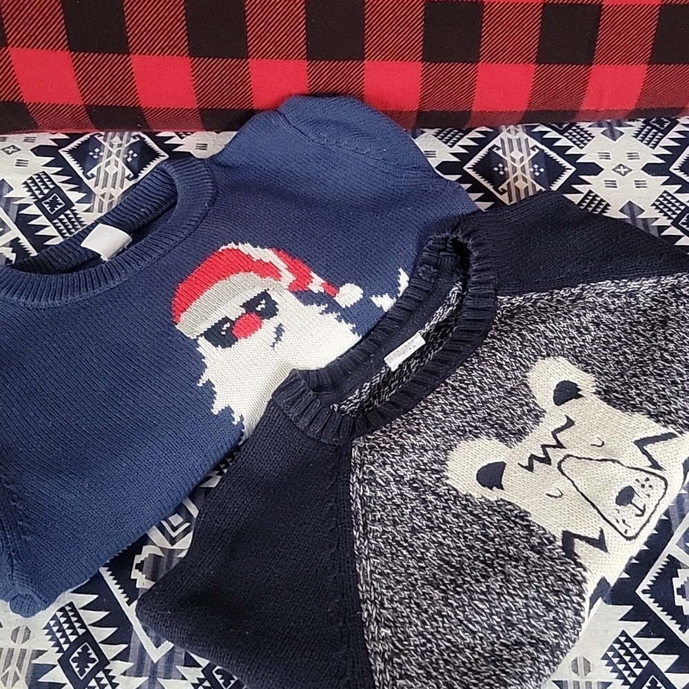 GAP Kids Little Boys Sweaters Lot of Two (2)